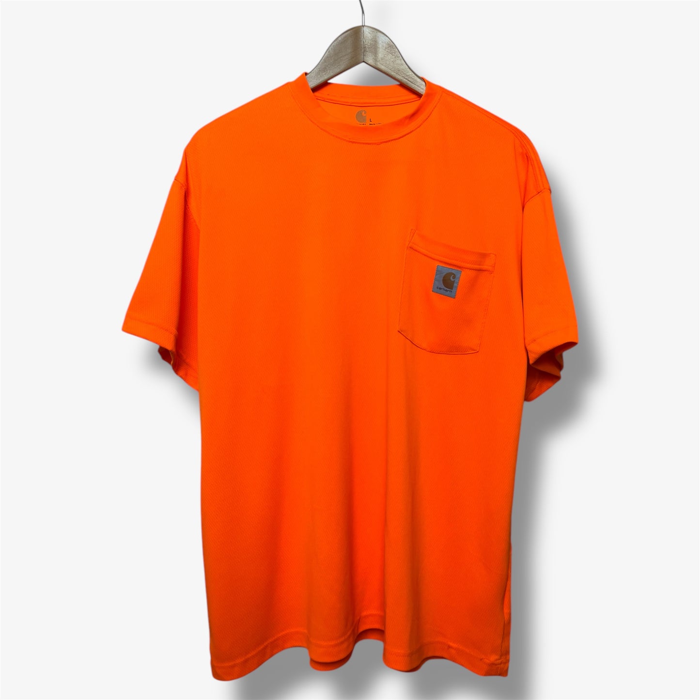 Carhartt Pocket T-Shirt - Orange Neon