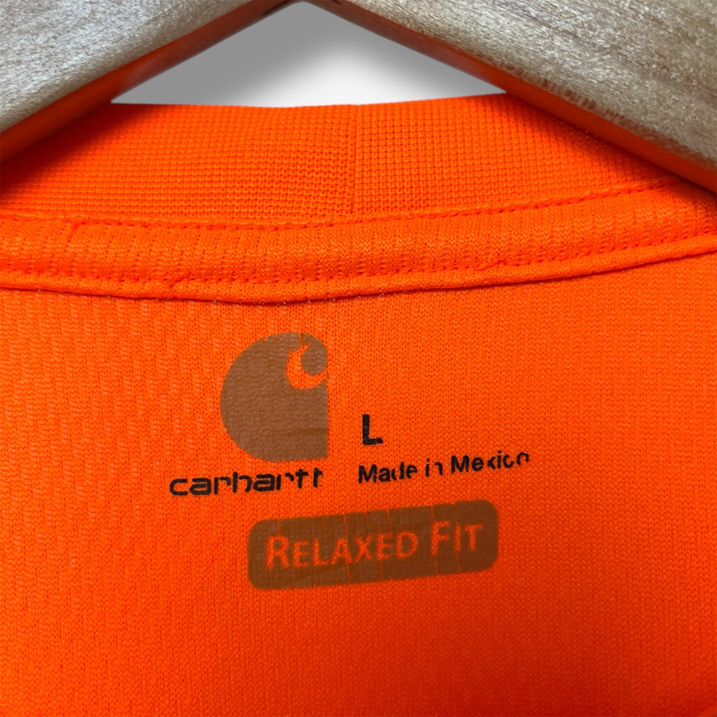 Carhartt Pocket T-Shirt - Orange Neon