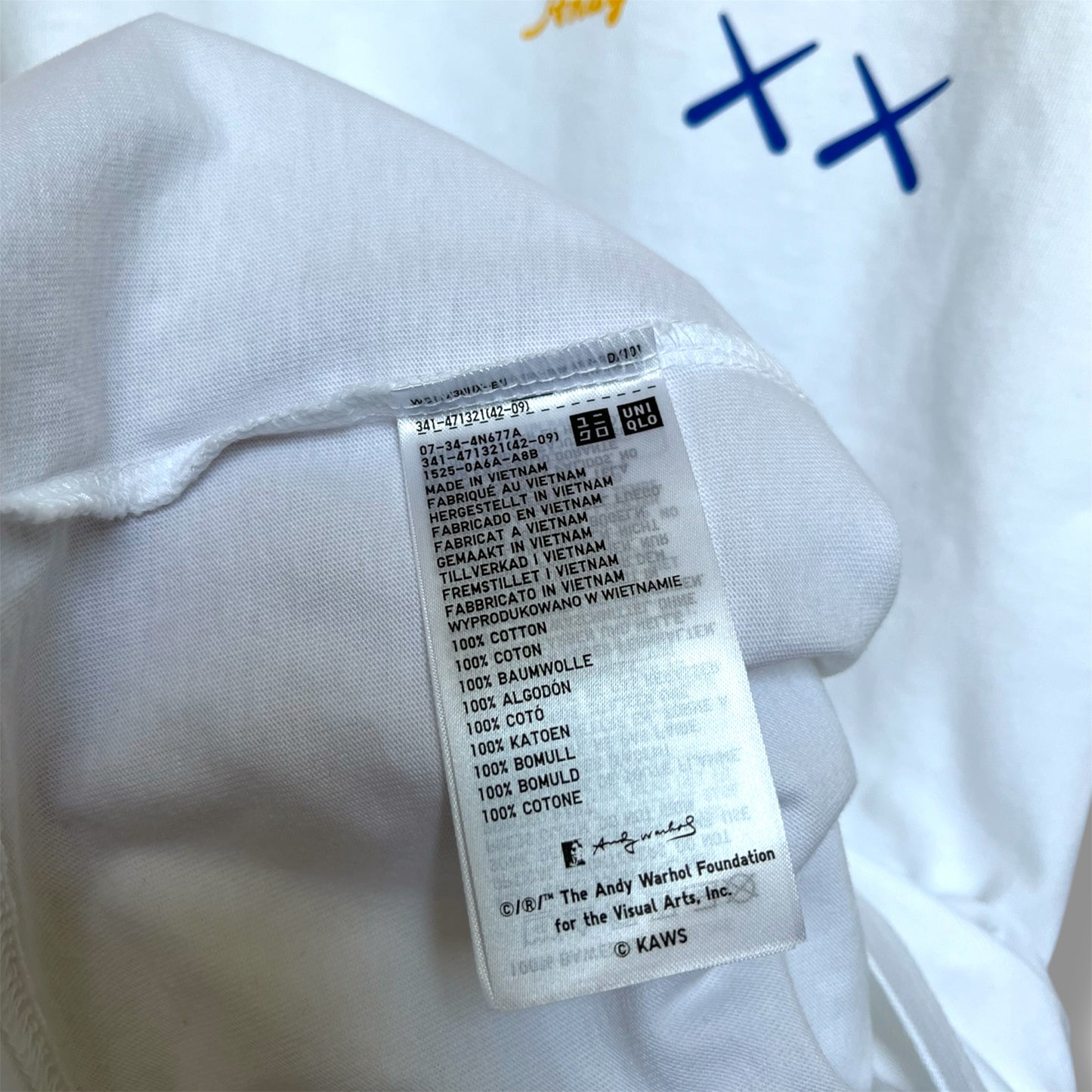 KAWS x Uniqlo x Warhol - Banana T-shirt White