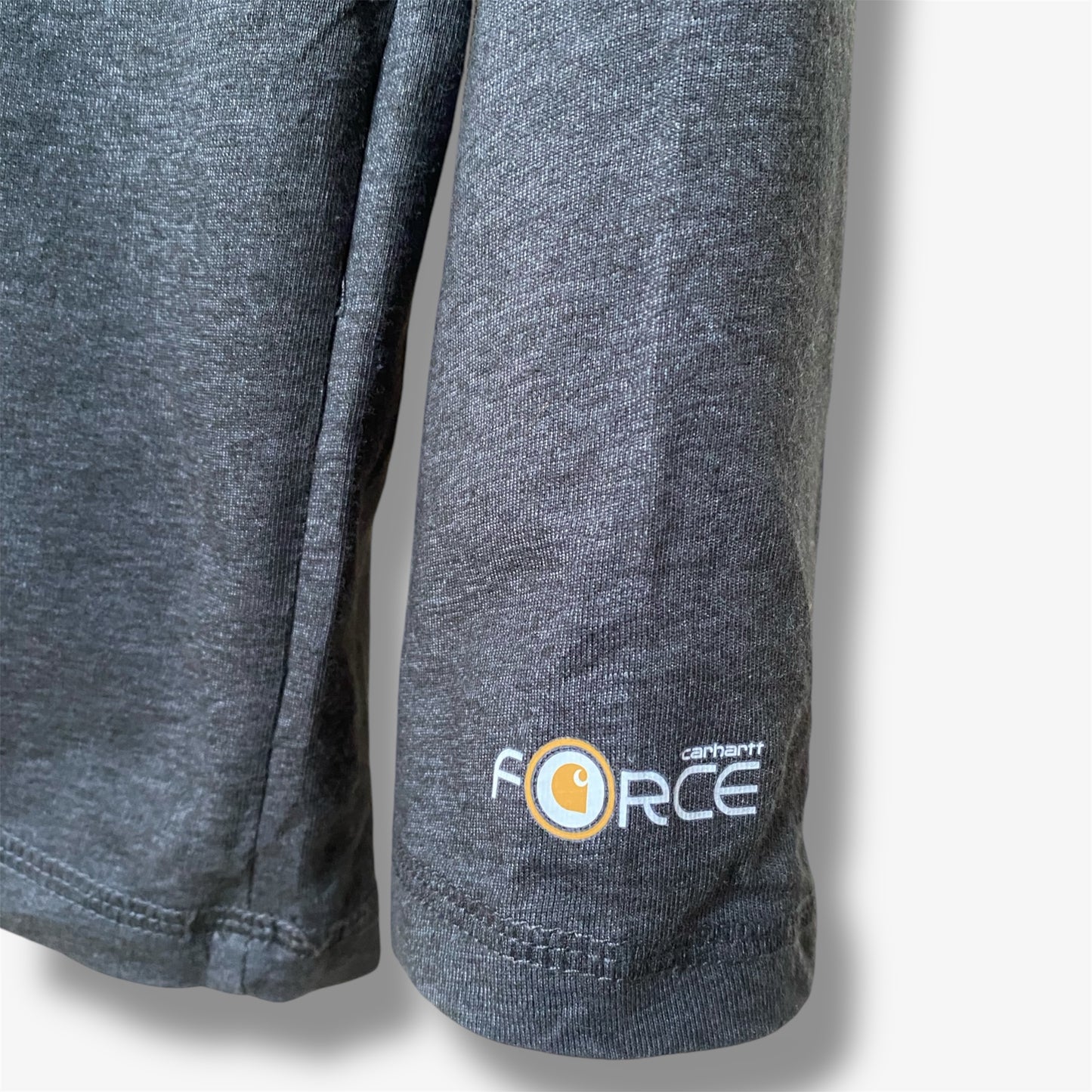 Carhartt Force Long Sleeve Pocket T-Shirt - Grey