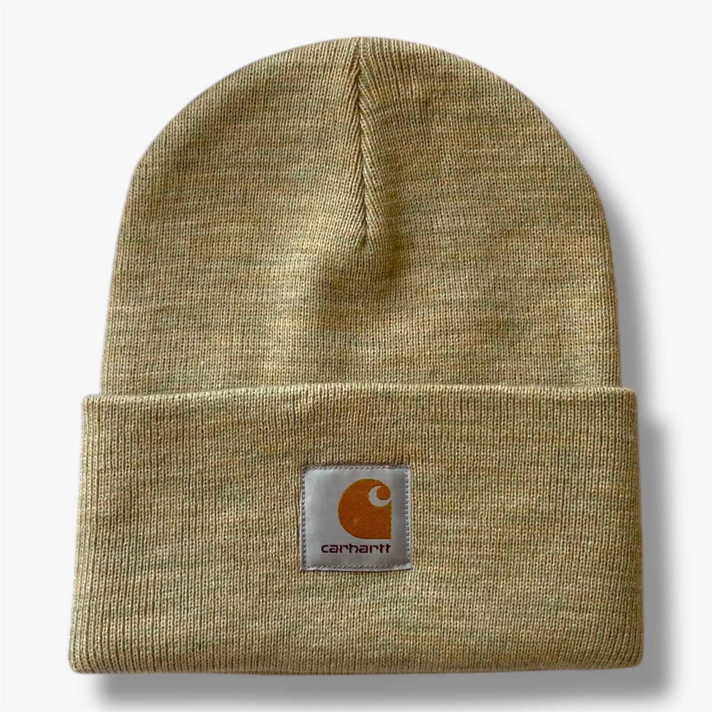 Carhartt Beanie Beige Green Beige - Watch Hat UNISEX