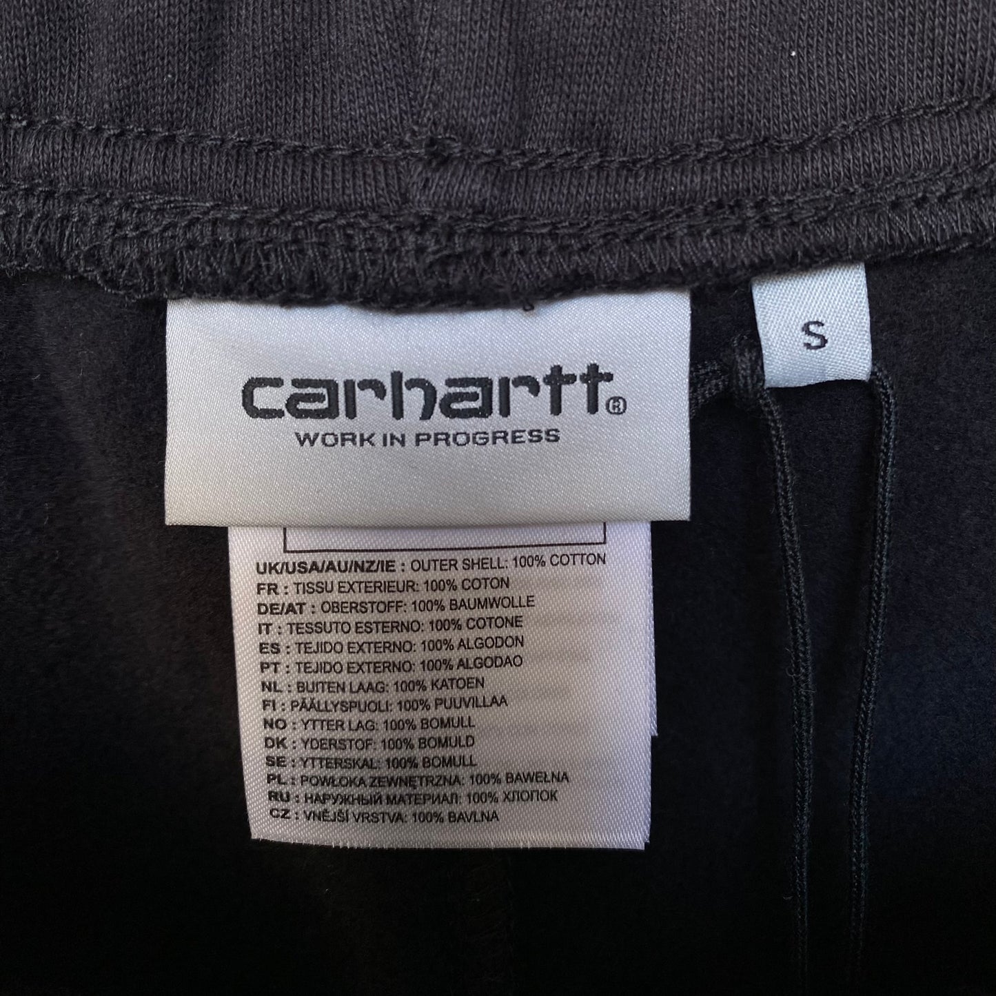 Carhartt Cargo Sweat Pant Black