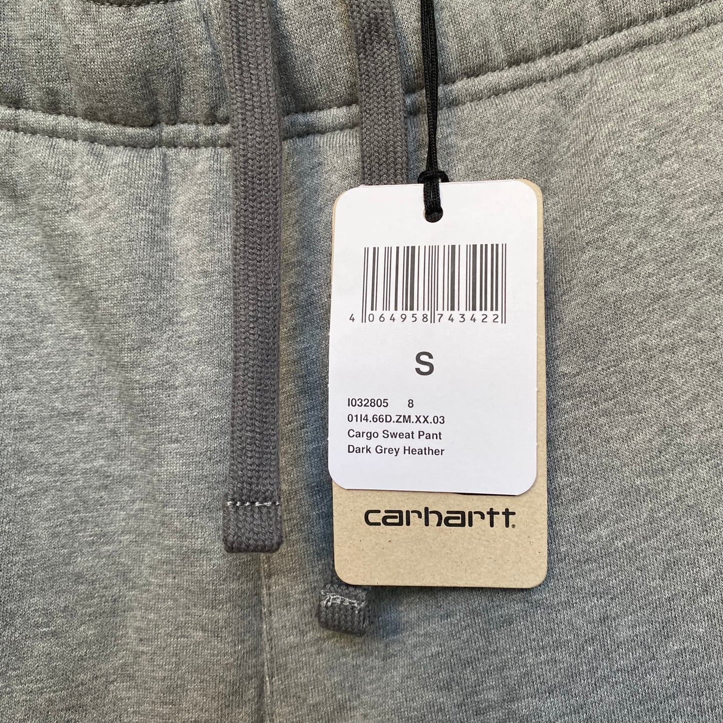 Carhartt Cargo Sweat Pant Grey