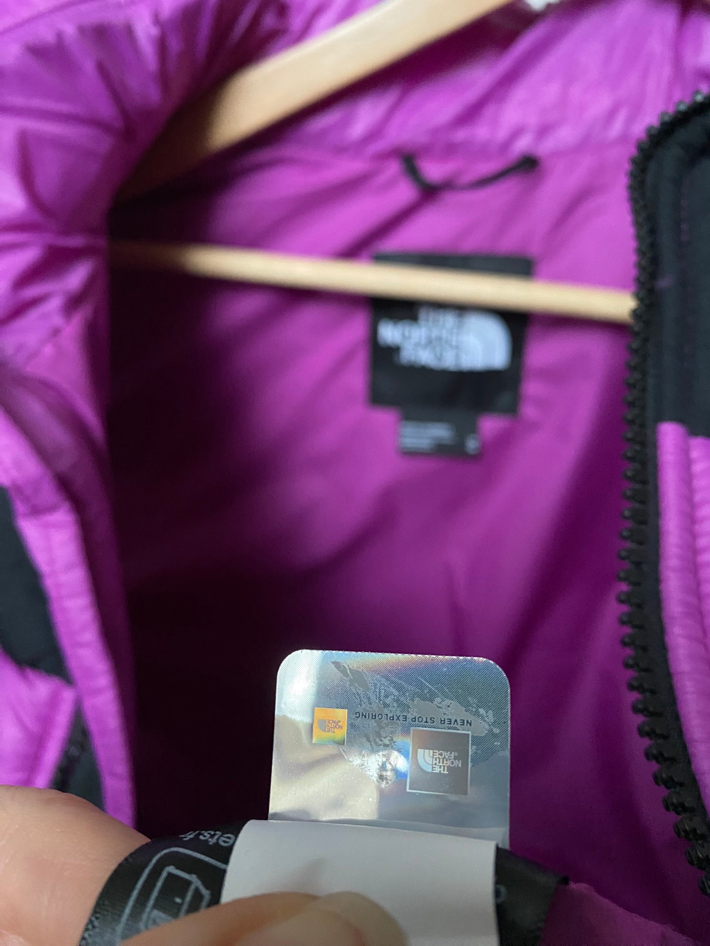 The North Face M HMLYN INSULATED VEST - purple cactus flower
