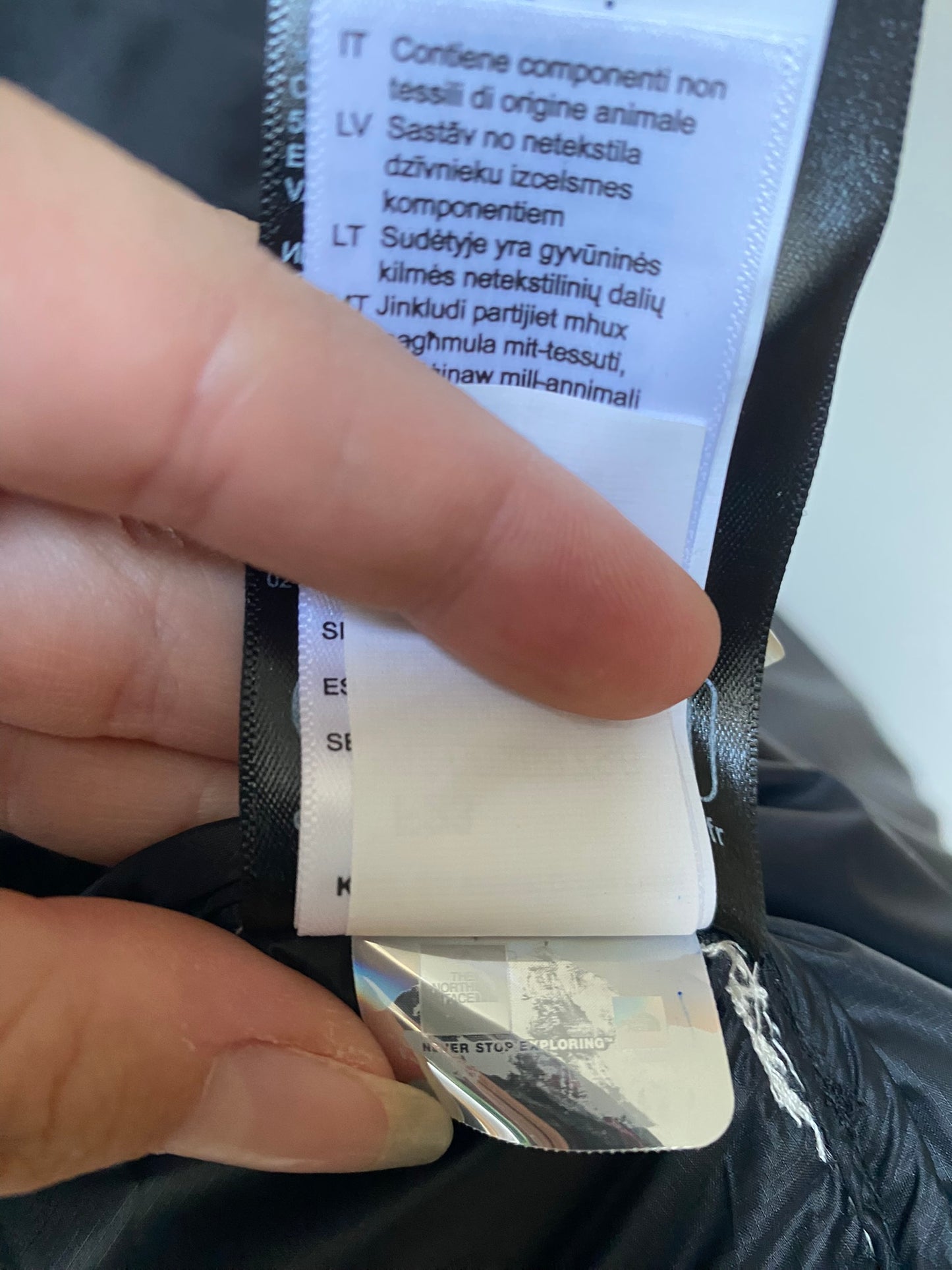 The North Face Women's Nuptse Short Jacket - white dune/black