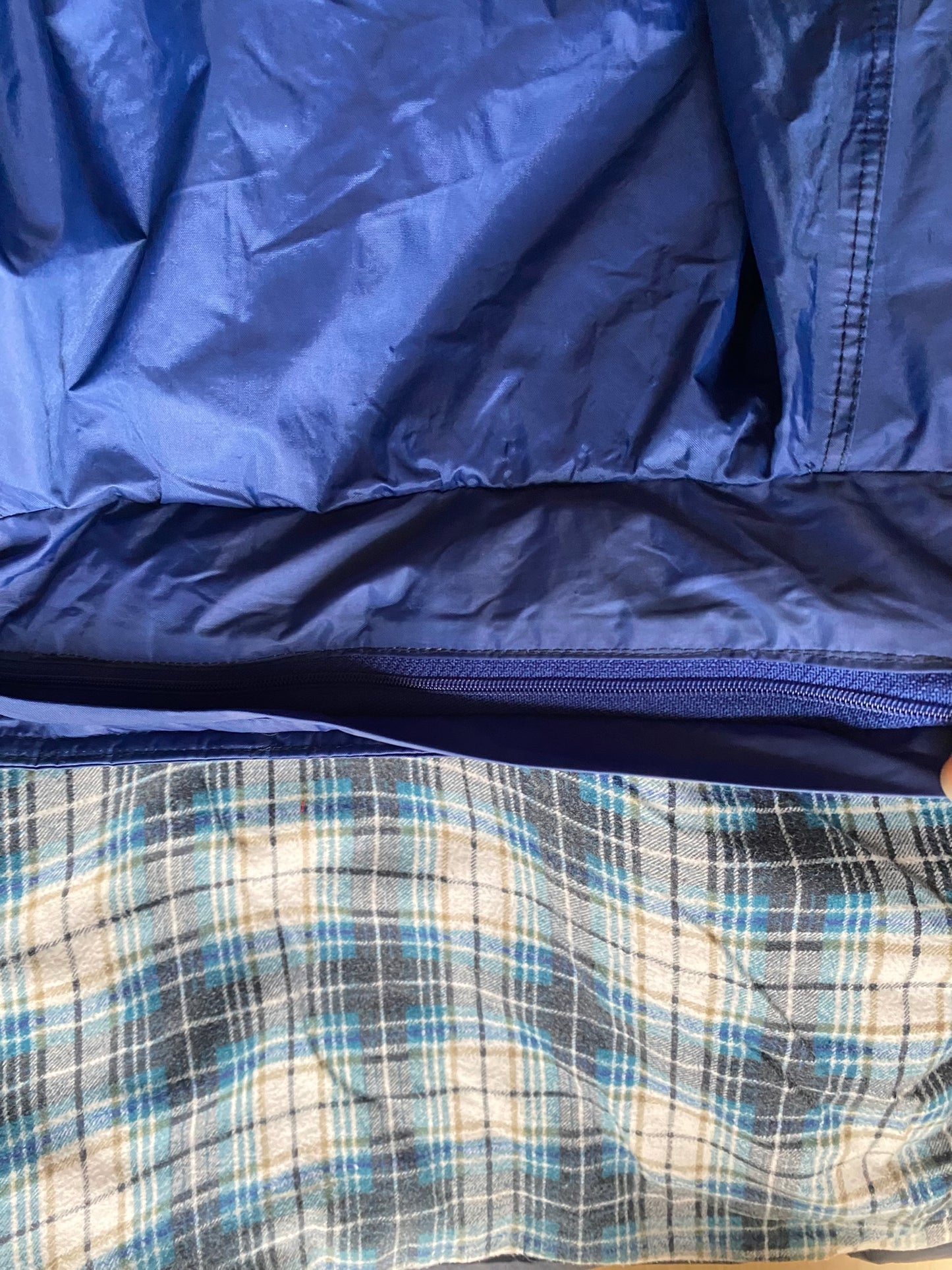 Adidas Vintage Jacket in Blue/Black
