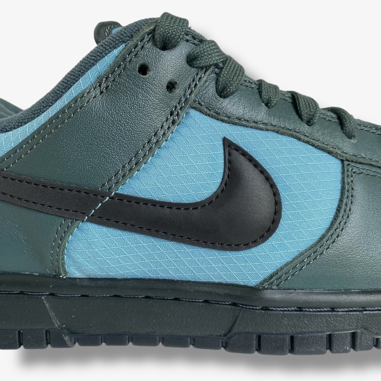 Nike Dunk Low Vintage Green/Black-Denim Turq