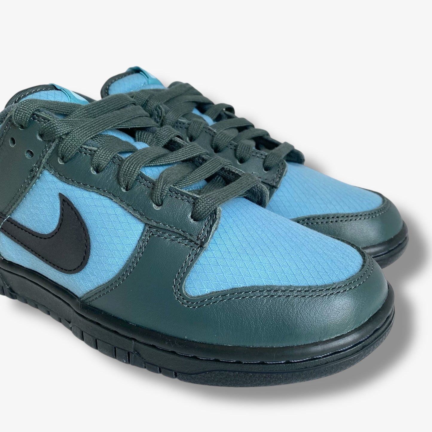 Nike Dunk Low Vintage Green/Black-Denim Turq