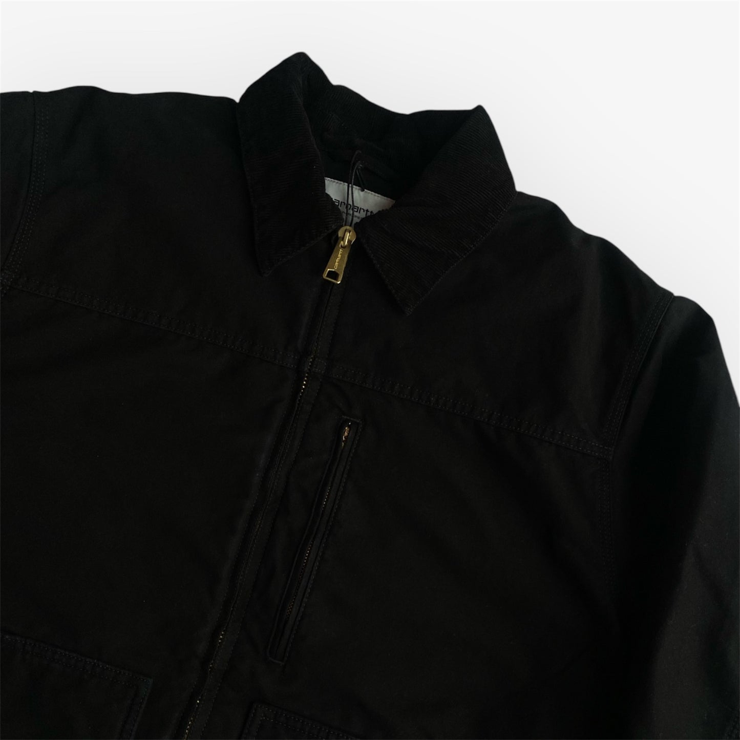Carhartt Arlington Coat - Black Heavy Stone Wash