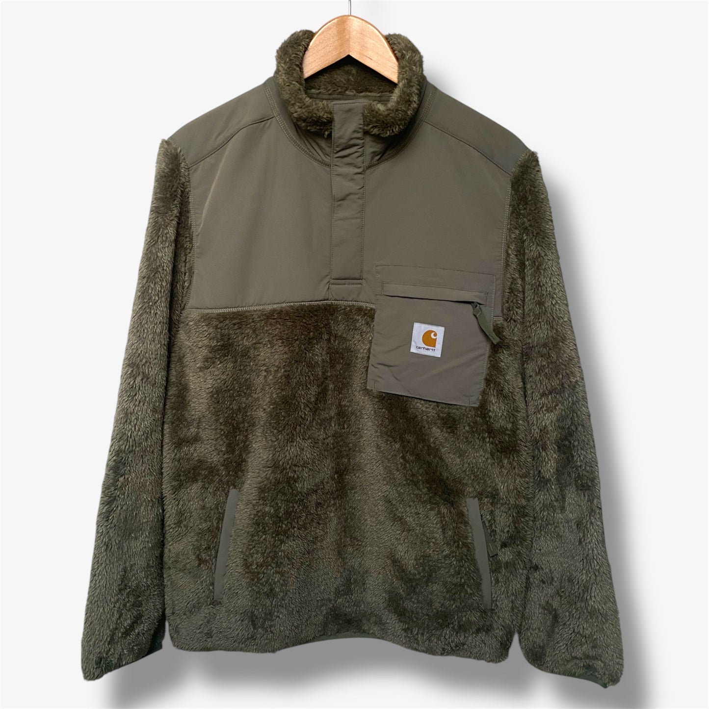 Carhartt Jakson Half Snap Sweat - Seaweed