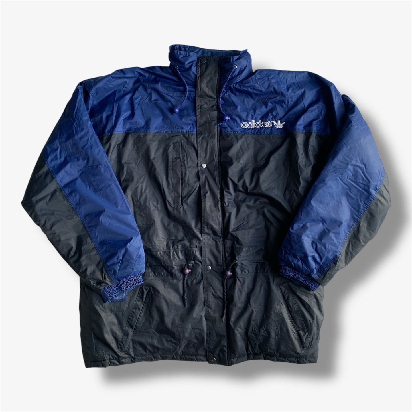 Adidas Vintage Jacket in Blue/Black