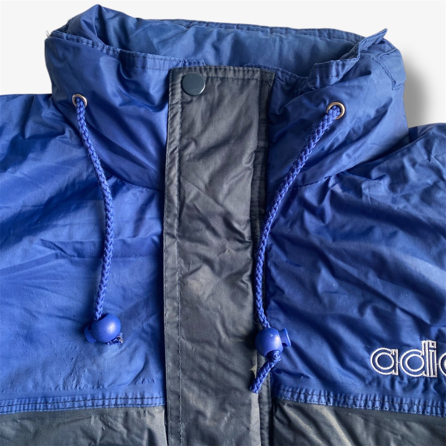 Adidas Vintage Jacket in Blue/Black