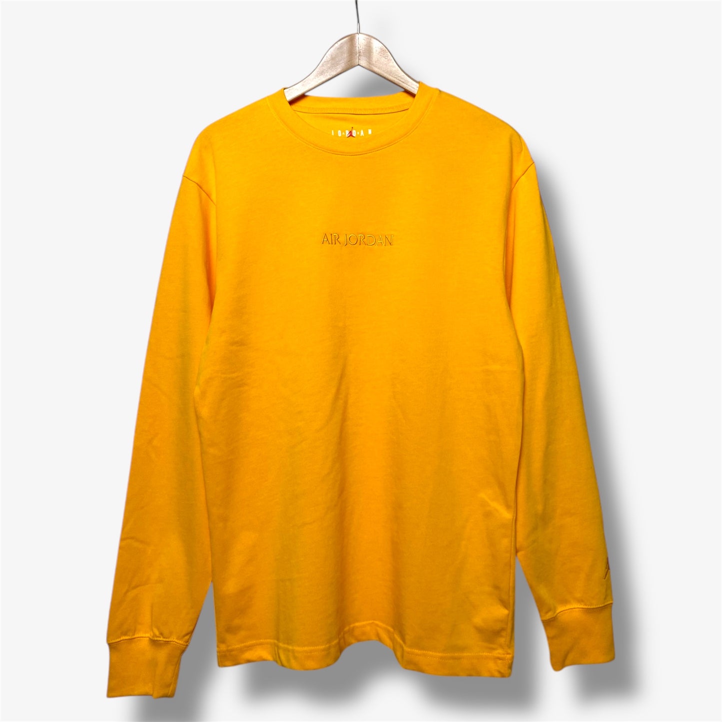 AIR JORDAN Wordmark Longsleeve Tee - University Gold