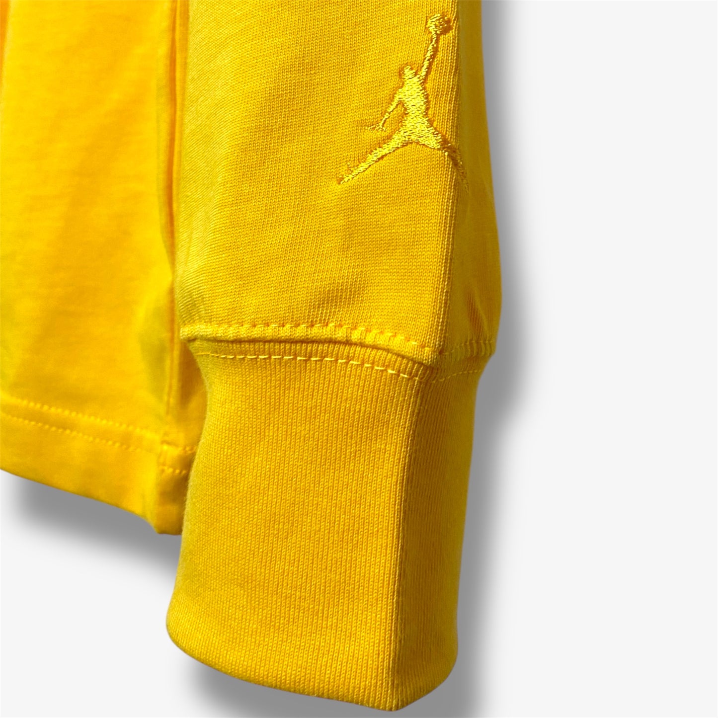 AIR JORDAN Wordmark Longsleeve Tee - University Gold