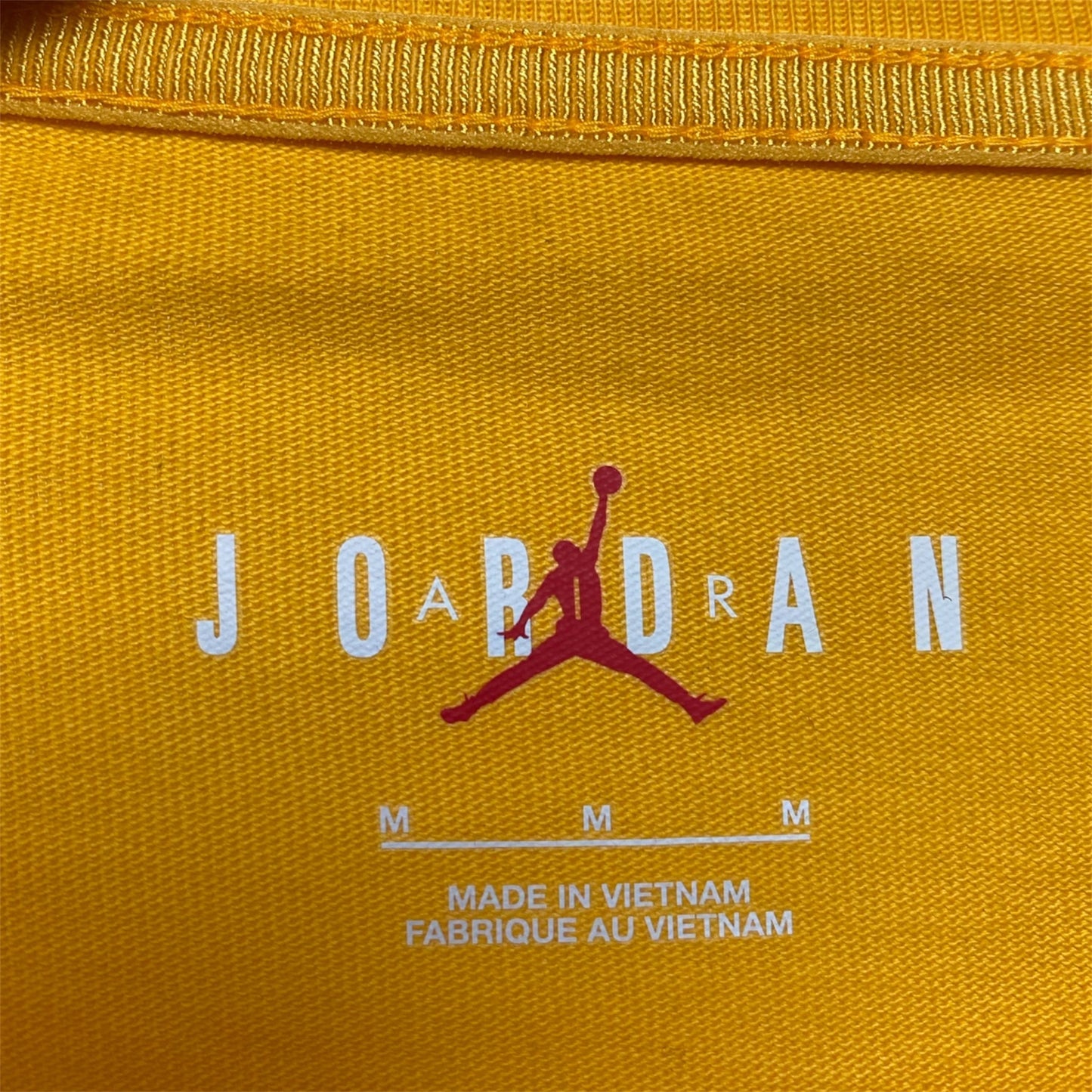 AIR JORDAN Wordmark Longsleeve Tee - University Gold