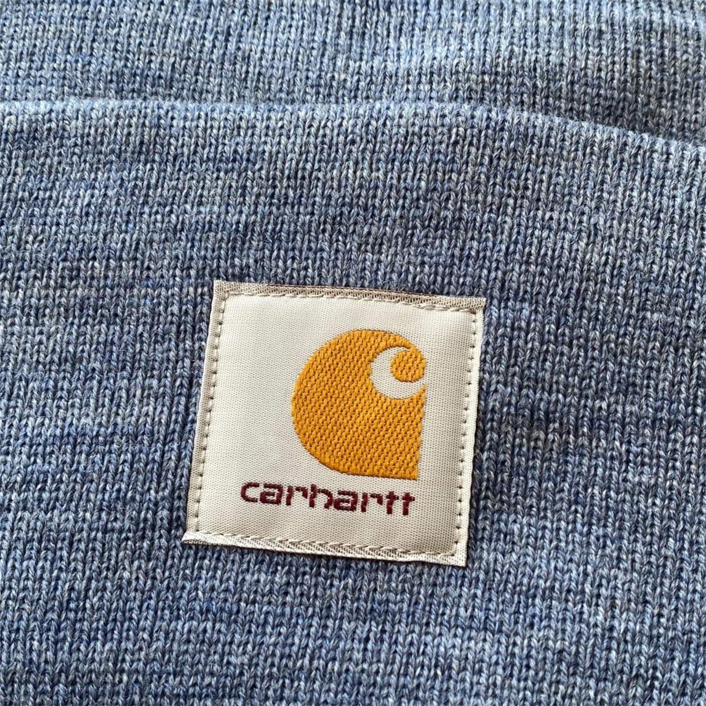 Carhartt Beanie Beige Light Blue - Watch Hat UNISEX