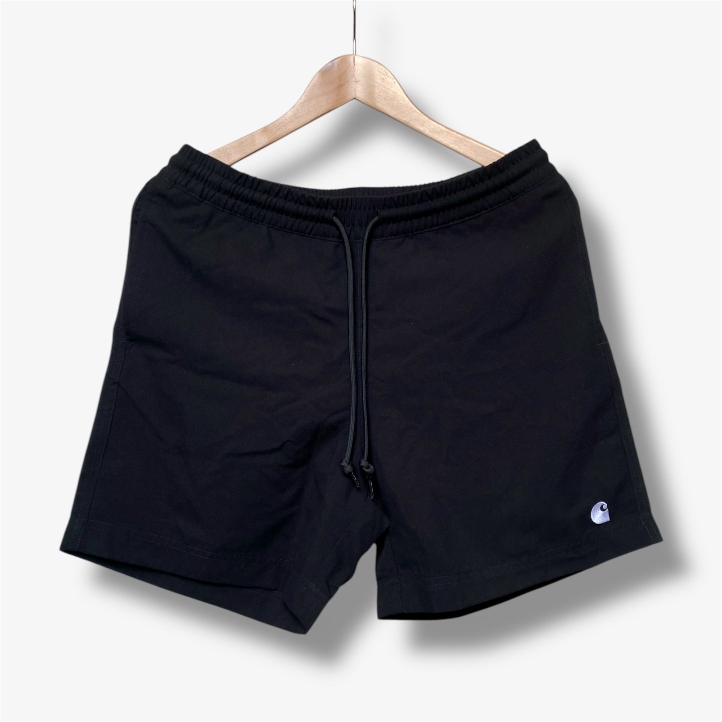 Carhartt C-Logo Swim Trunks - black/white