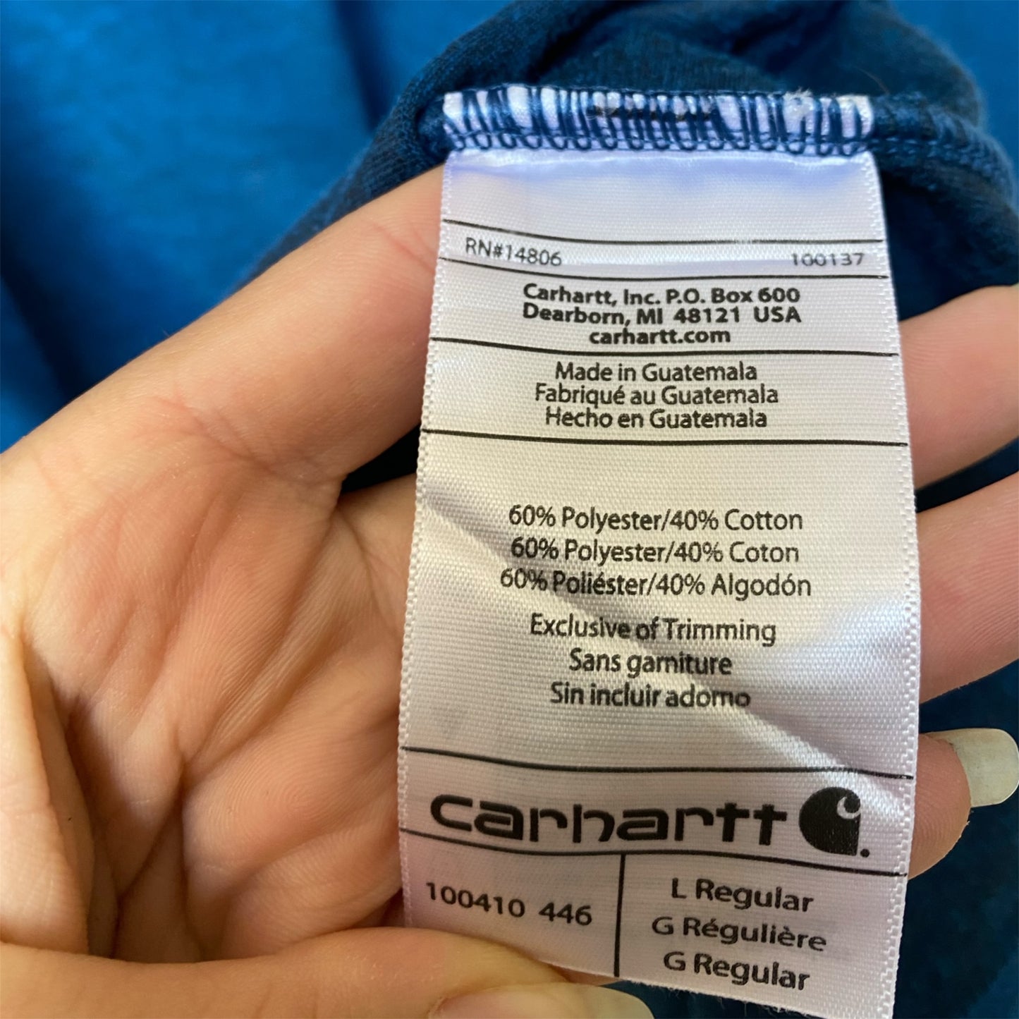 Carhartt Force Pocket T-Shirt - Blue