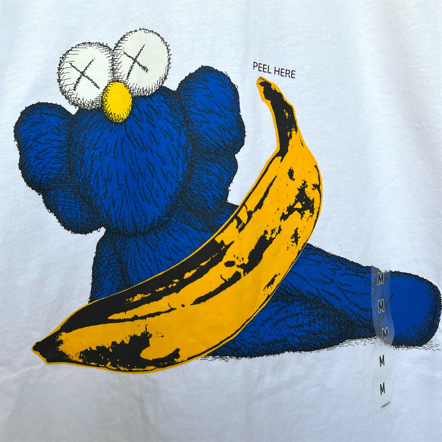 KAWS x Uniqlo x Warhol - Banana T-shirt White