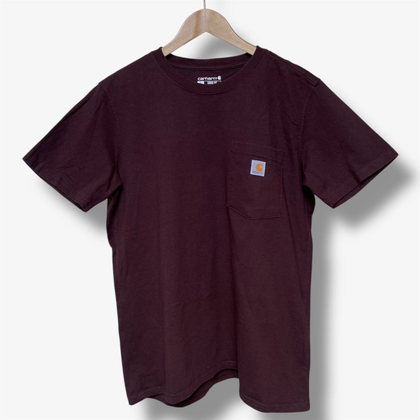 Carhartt Pocket T-Shirt - Burgundy