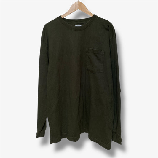 Carhartt Long Sleeve Pocket T-Shirt - Dark Green
