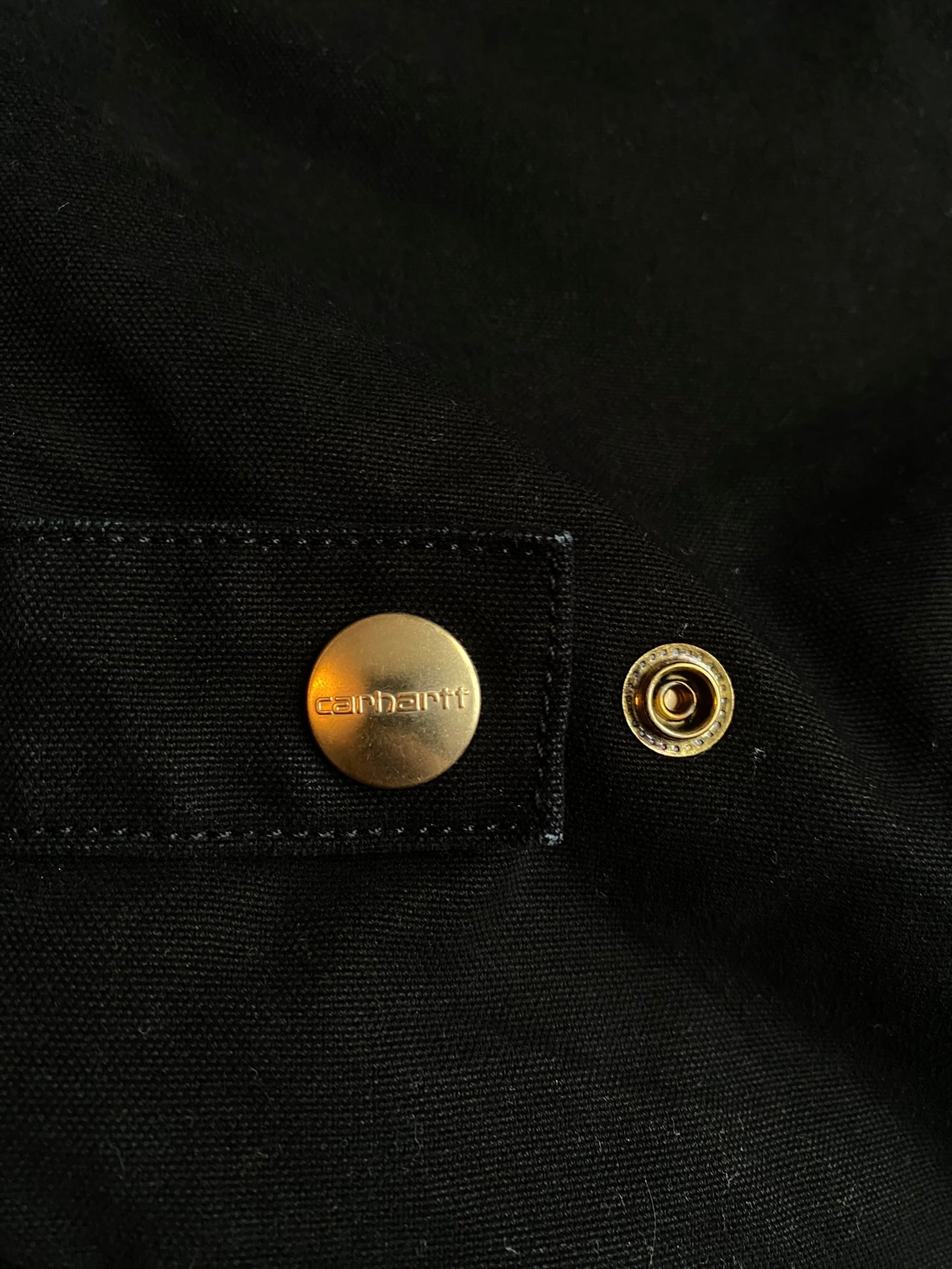 Carhartt Arlington Coat - Black Heavy Stone Wash