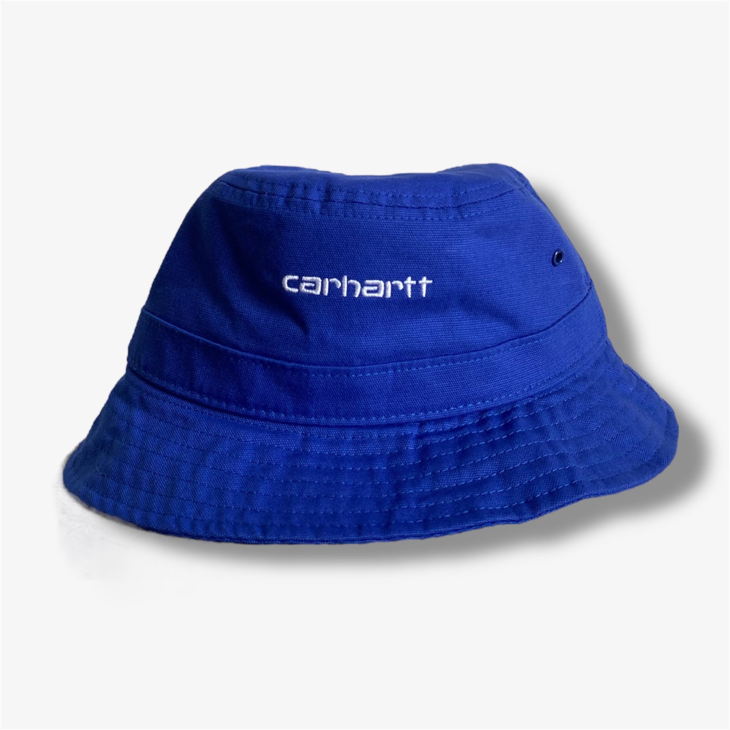 Carhartt Script Bucket Hat - lazurite/white
